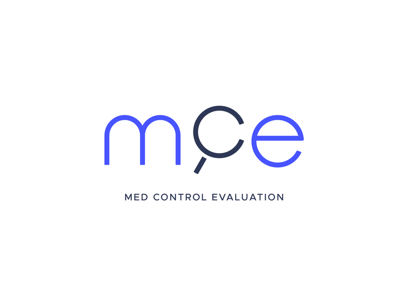 MCE Logo animation clean evaluation geometric logo mce medical review simple thin