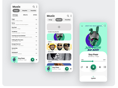 Music App UI