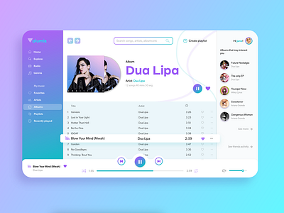 Music Player desktop app