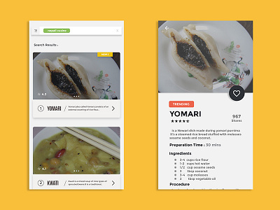 Recipe App Concept