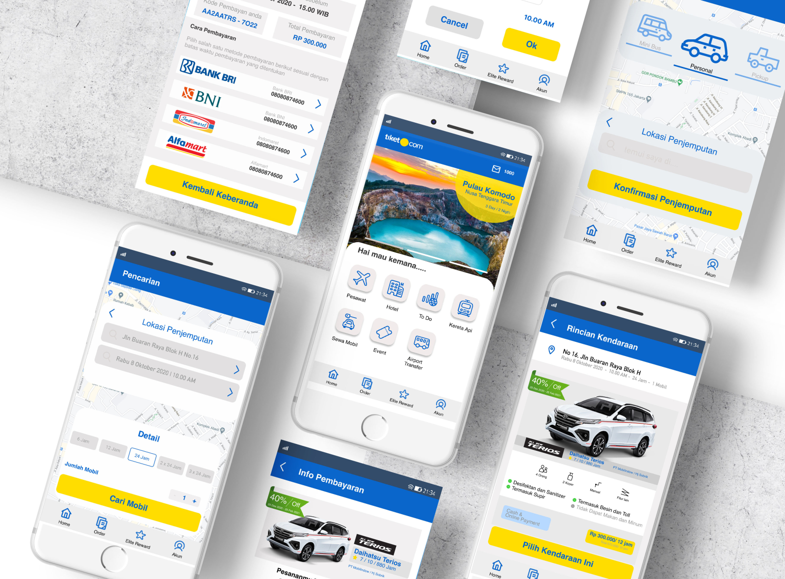 Redesign / Sewa Mobil by Atras Alwafi on Dribbble