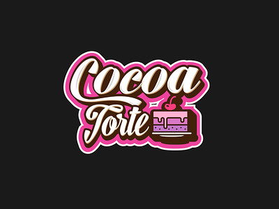 Cocoa Torte : Logo bakery cake cake shop logo logo design typogaphy