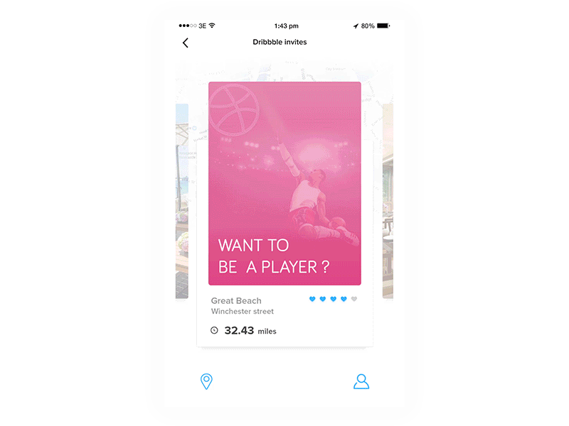 Dribbble invite