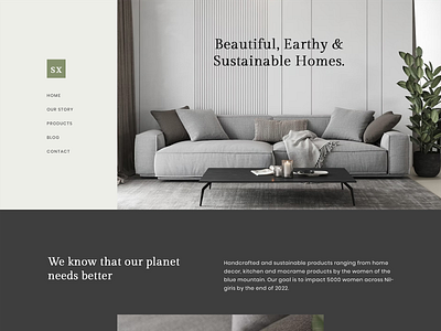 Interior Design agency branding design graphitivity minimal website