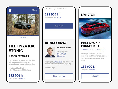 View of start page on mobile cars design ecommerce figma layout responsive ui user interface web