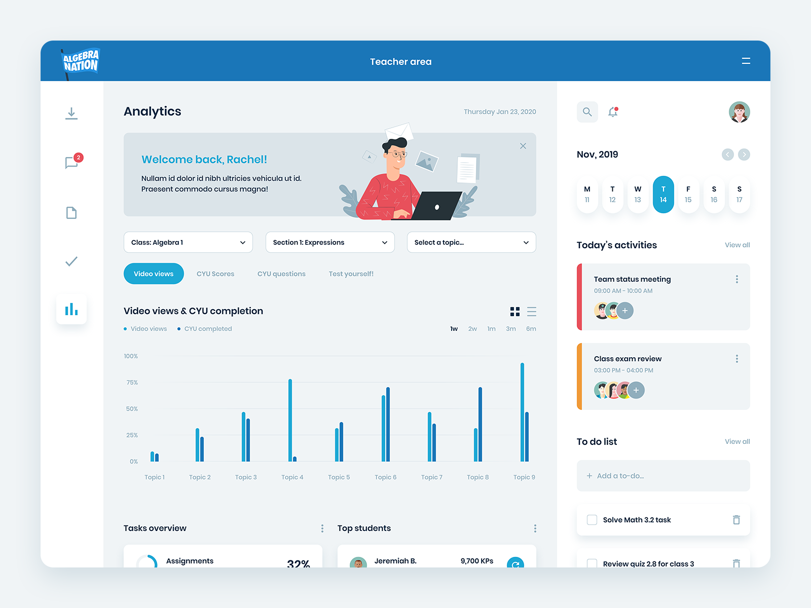 teacher dashboard insight timer