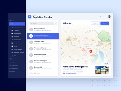 Petro App analytics app best blue clean costarica flat map material minimalist mockup project simple ui user interface ux web