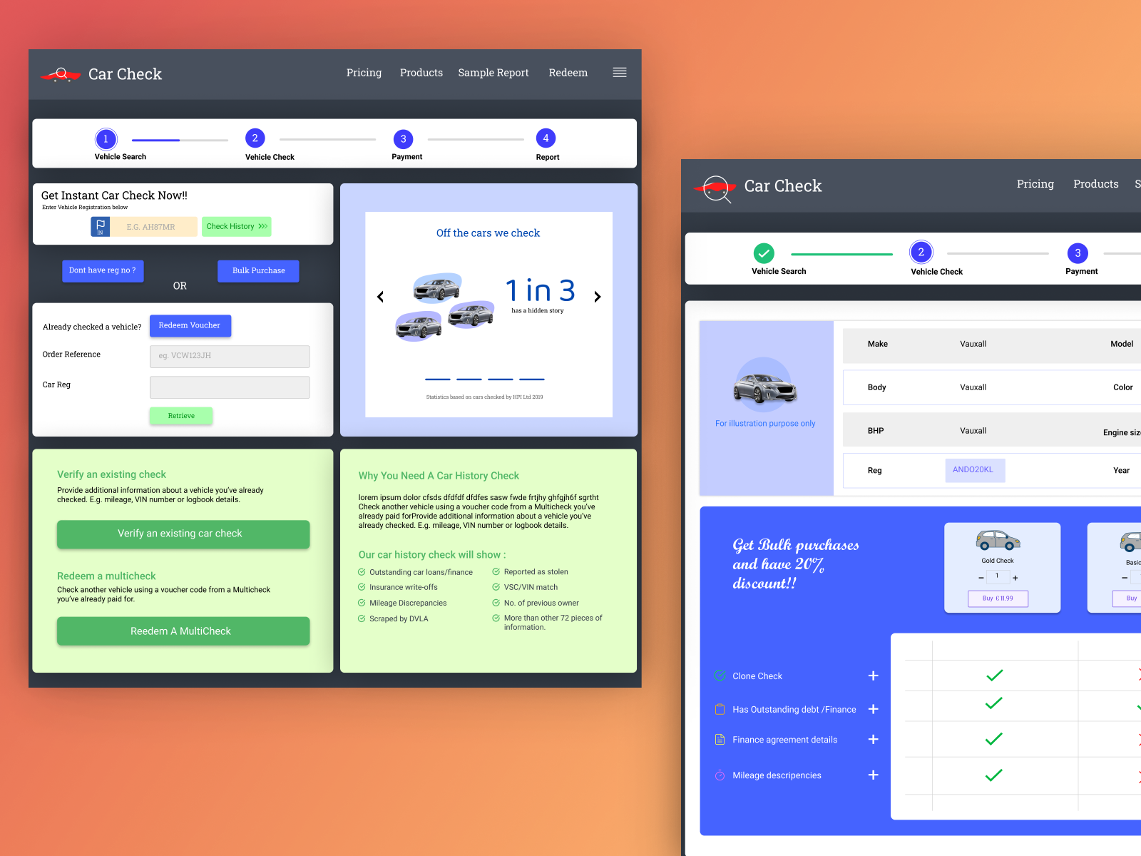 car-history-check-ui-by-prince-s-on-dribbble