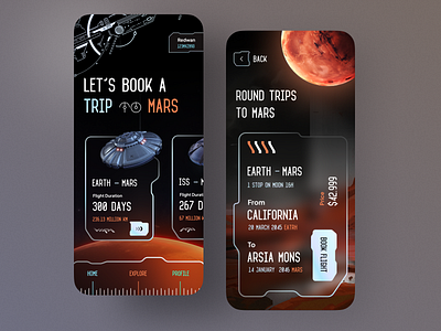 Space Flight Booking App