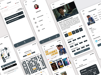 My-Tix Ticket Reservation App aplikasi tiket ios mobile app movie ticket pemesanan tiket ticket reservation ticketing app tiket bioskop online ui ui design uiux ux ux design