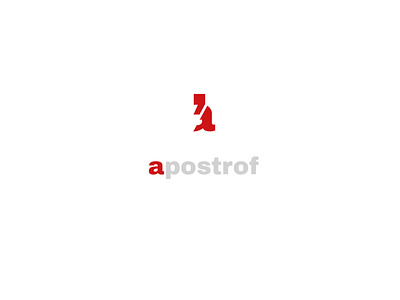 Apostrof Logo Design branding design graphic design illustration logo