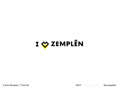 I <3 ZEMPLÉN flat hungary logo logofolio mark minimal mockup nature symbol turistic zemplen