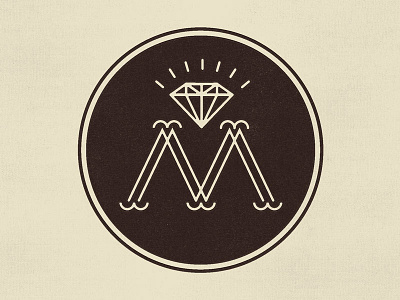 M Monogram lettering monogram