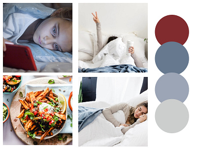 Color palette cool moodboard moodboard relaxing