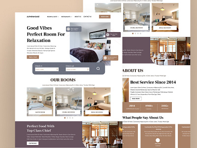 Hotel Landing Page