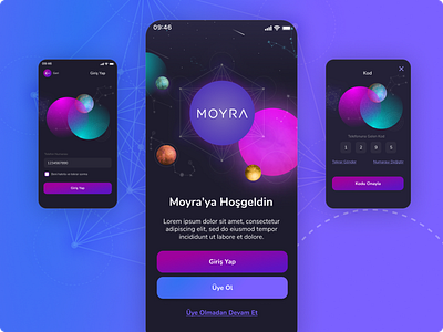 Moyra Astrology App analysis app design mobile ui ux