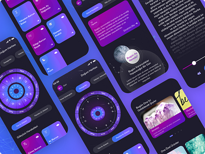Moyra Astrology App analysis app design mobile ui ux