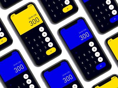 Daily UI Challenge #004 - Calculator