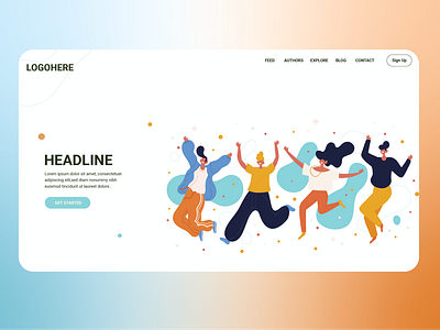 landing page