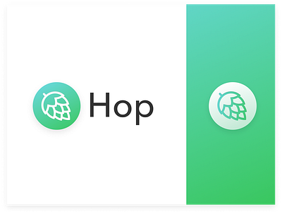 Hop Logo beer branding homebrew hop hops icon iconography logo logo design open source