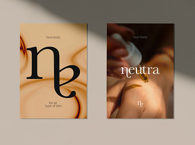 Neutra Skincare Branding | posters branding design graphic design logo