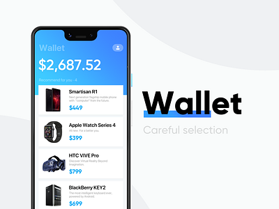 Wallet app apple watch blackbreey blue clean design google htc vive icons key2 mobile pixel3xl smartisan ui ux wallet