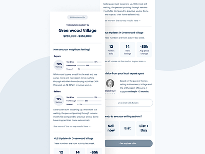 Housing Market Monitor - Wireframe