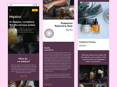 Cosmetics Website (Mobile Responsive)