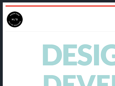 HS16 / Redesign portfolio responsive small web design website wordpress