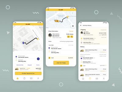 Online Transportation - Maxim Redesign