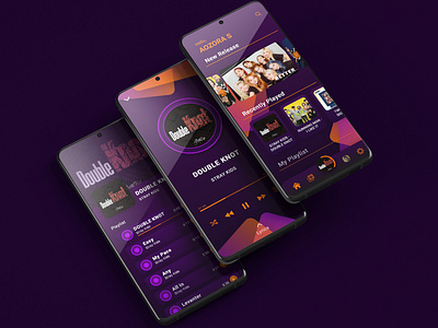 Music App Mobile Designs