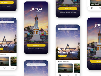 Travel Mobile App Design app app ui design modern ui ui design ui ux uidesign uiux uxdesign