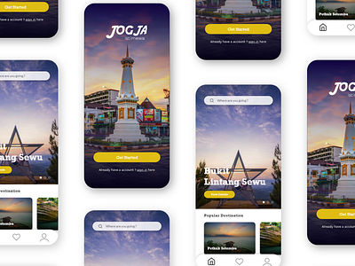 Travel Mobile App Design