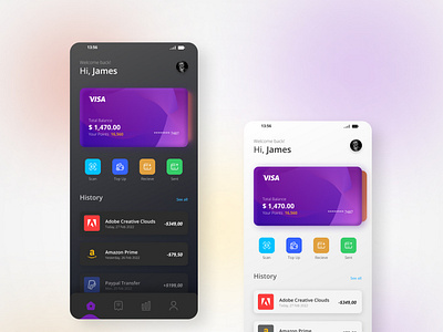 Wallet App Design