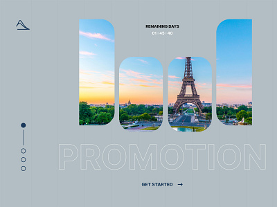Promotion-Site app branding design ui ux