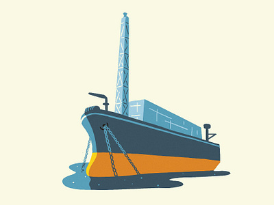 Ship Icon icon icon design icons illustrated map illustration illustrator ipadpro map procreate ship