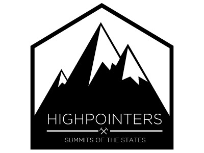 Highpointers Logo (Alternate) logo mountains