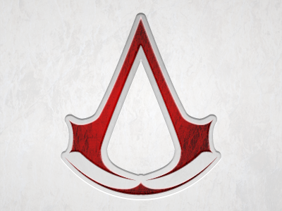 Assassins Creed Logo v1 assassins creed emblem logo marble red textures wallpaper