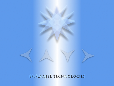 Logo Design (Baraqiel Technologies) astrology branding company design graphic design illustration logo tech vector