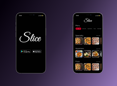 007 - Slice Pizza android app branding color design google icon illustration ios logo mobile typography ui ux vector