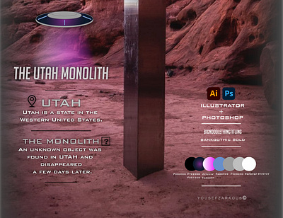 MONOLITH CERTIFICATE 2020 alien certificate minimal modular monolith ufo utah