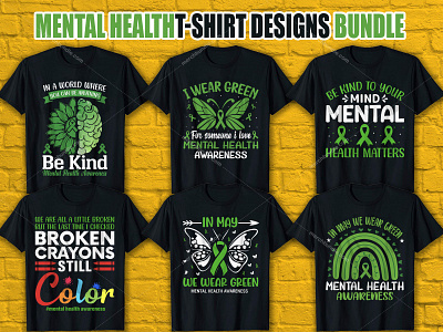 Mental Health Shirt designs, themes, templates and downloadable graphic ...