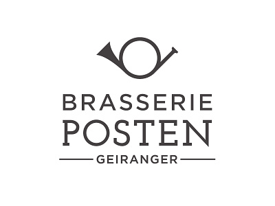 Identity for Brasserie Posten identity letterpress logo norway profile restaurant stamp