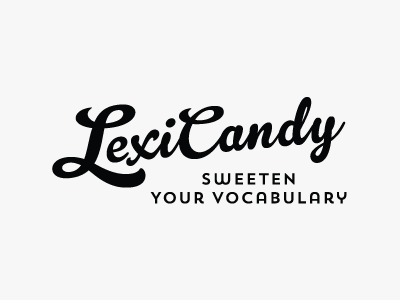Lexicandy logo branding logo typography