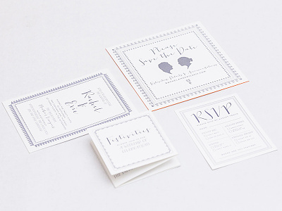 Rachel and Eric's Wedding Suite graphic design illustration invitation design map design typography wedding invitations