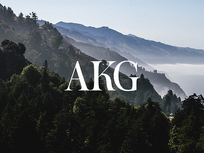 AKG Monogram branding graphic design identity logo monogram typography