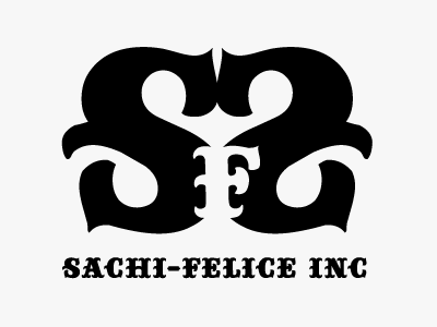 Sachi-Felice Inc logo branding logo monogram typography