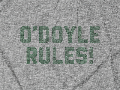 O'DOYLE RULES! Design for Buy Me Brunch