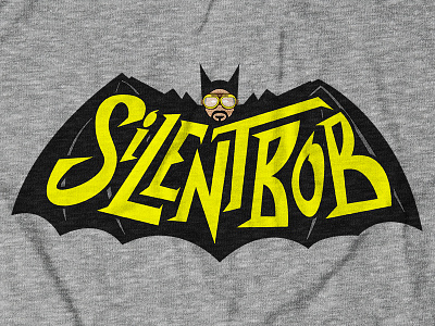 SILENT BOB WING Kevin Smith tee design for theCHIVE