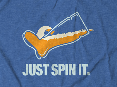 JUST SPIN IT drinking tee for theCHIVE
